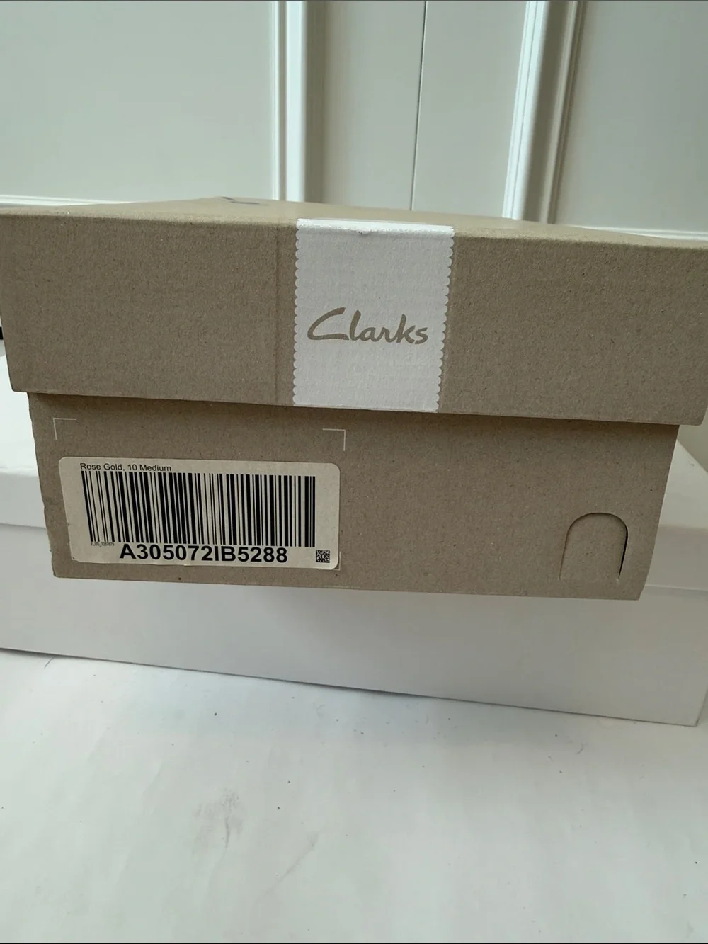 Clarks Leisa Spring Metallic Rose Gold Women’s Slide Sandals